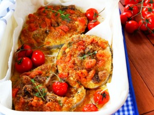 Pesce spada gratinato