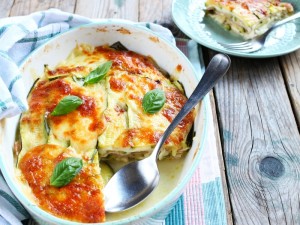 Ricetta Parmigiana di zucchine crude