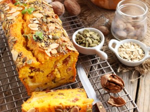 Ricetta Plumcake alla zucca salato