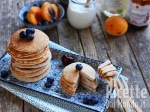 Ricetta Pancake agli albumi
