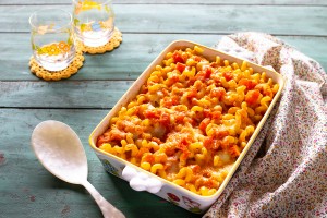 Pasta e zucca al forno