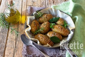 Ricetta Patate hasselback