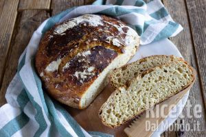 Ricetta Pane in pentola con lievito madre