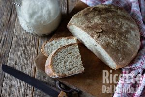 Pane con esubero di pasta madre (la ricetta perfetta!)