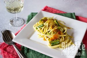 Ricetta Pasta con zucchine e bottarga