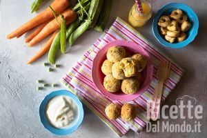 Ricetta Polpette di verdure vegetariane al forno. Ricetta semplice (in 5 minuti)