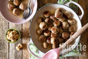 Ricetta Polpette alla birra morbide. La ricetta con sugo cremosissimo!