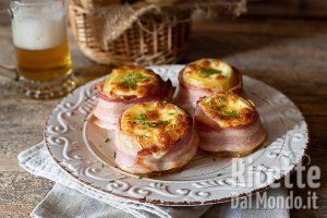 Ricetta Patate vulcano. La ricetta delle patate con cuore filante!