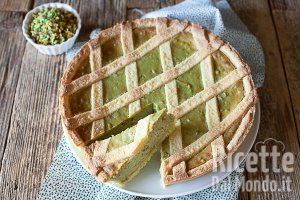 Ricetta Pastiera al pistacchio. La versione golosa della pastiera napoletana!