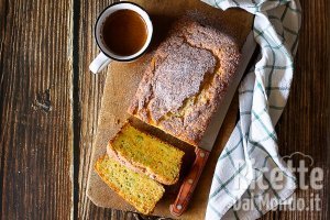 Plumcake dolce con zucchine e carote. Il dolce sano ed equilibrato!