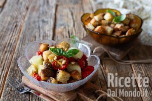 Ricetta Panzanella croccante. La variante estiva della ricetta originale toscana!