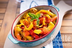Peperoni in friggitrice ad aria. Il contorno semplice e veloce idale per tutti!