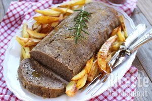 Polpettone di lenticchie al forno. Ricetta vegetariana!