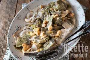 Ricetta Pesce spada con carciofi e gamberetti: un secondo piatto sano ed equilibrato!