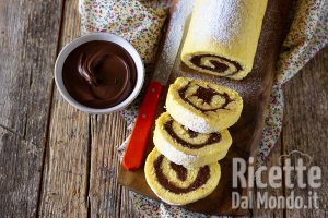Rotolo alla Nutella soffice. Ricetta semplice per un risultato perfetto!