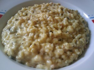 Ricetta Risotto con Panna e Zucchine