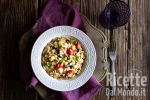 Ricetta Risotto con melanzane e provola