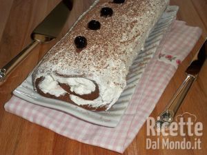 Ricetta Rotolo di Cioccolato alle Amarene