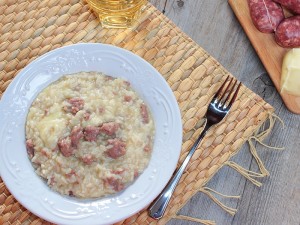 Risotto Salsiccia e Provola