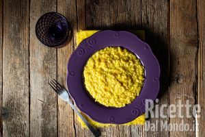 Risotto allo zafferano cremoso. La ricetta orginale!