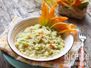 Ricetta Risotto con i fiori di zucca