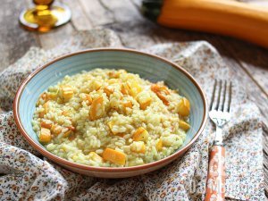 Ricetta Risotto con le zucchine gialle. La ricetta con i sapori dell'estate!
