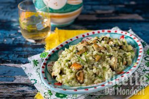 Risotto cozze e zucchine. La ricetta perfetta per farlo cremosissimo!