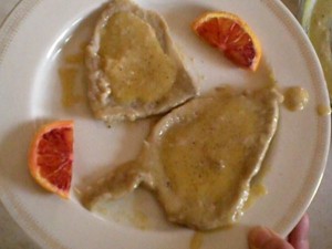 Ricetta Scaloppine di Vitello al succo di Arancia