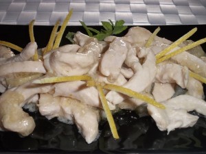 Straccetti di Pollo allo Zenzero