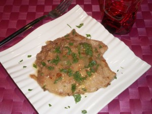 Ricetta Scaloppine Vino Bianco e Prezzemolo
