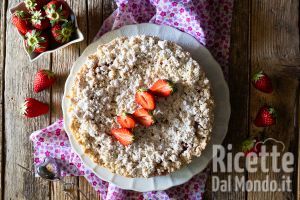 Ricetta Sbriciolata alle fragole: la ricetta semplice per un dolce freddo!