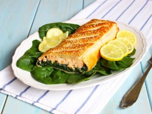 Strudel di Salmone e Spinaci
