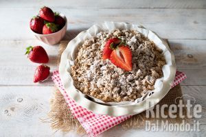 Ricetta Sbriciolata senza cottura alle fragole: La ricetta con la crema al mascarpone!
