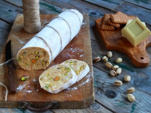 Ricetta Salame al cioccolato bianco