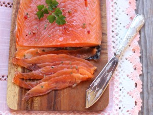 Salmone alla svedese (gravlax)