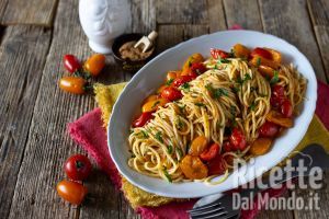 Ricetta Spaghetti con bottarga