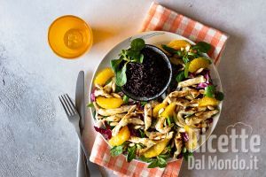 Ricetta Straccetti di pollo all'arancia