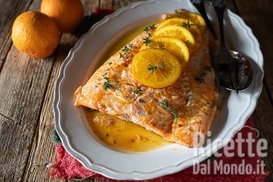 Salmone glassato al miele e arancia. La ricetta facile e gourmet!