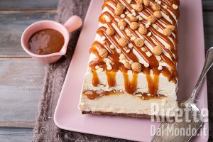 Semifreddo al caramello salato. La ricetta facile per un dolce senza cottura!