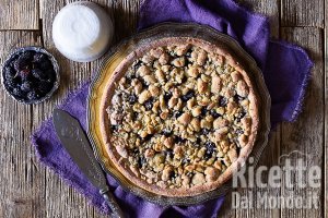 Ricetta Sbriciolata di ricotta e gelsi. Il dolce fresco e goloso, pronto in pochi minuti!