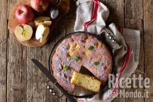 Torta di mele, soffice e genuina. La torta classica della nonna!