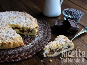 Torta sbriciolata alla ricotta