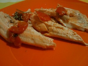 Ricetta Trota Salmonata all'Acqua Pazza