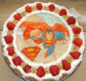 Torta di Superman