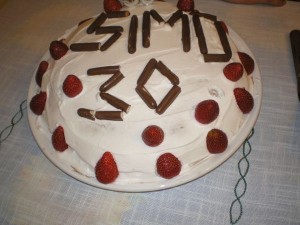 Ricetta Torta con Crema al Cioccolato e Fragole