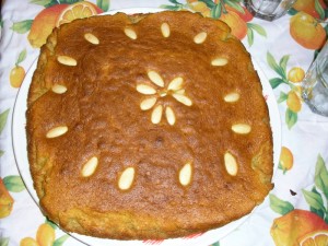 Ricetta Torta con Cachi e Mandorle