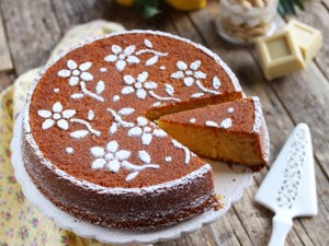 Ricetta Torta caprese bianca