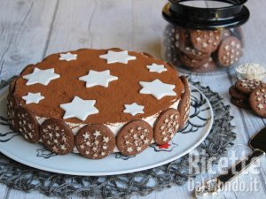 Torta Pan di Stelle, ricetta originale alla Nutella e panna