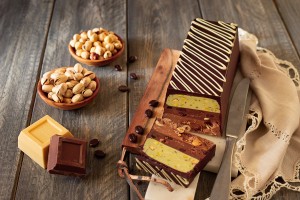 Ricetta Torrone dei morti pistacchio, caffè e nocciola