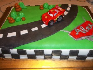 Ricetta Torta di Compleanno Cars